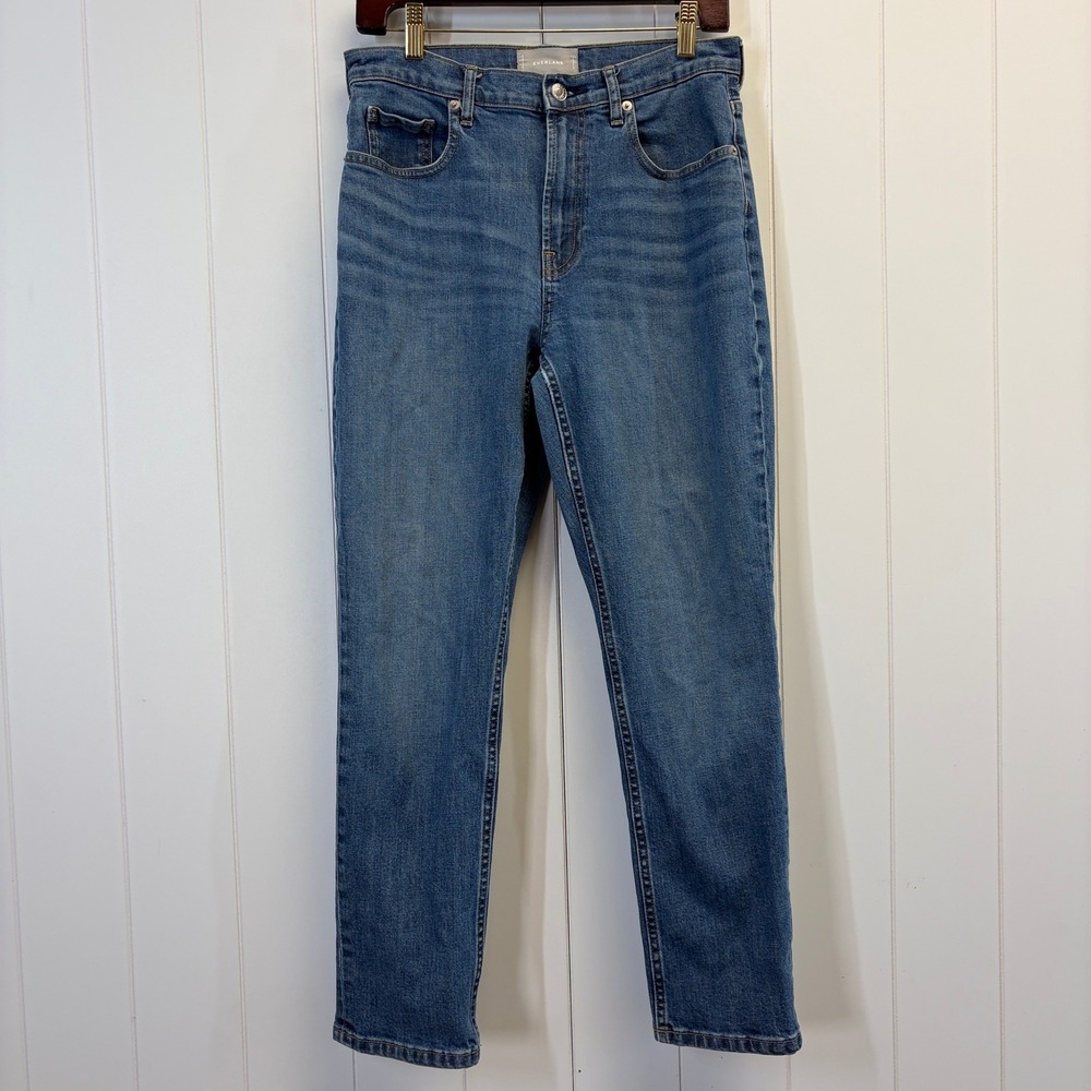 Everlane Classic High Waist Straight Jeans Women Size 29 Basic Closet Staple